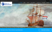 Shipwreck Museum web design project.